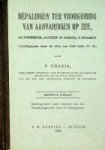 Cordia, P - Bepalingen ter voorkoming van aanvaringen op zee, 1916