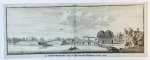Spilman, Hendricus (1721-1784) after Beijer, Jan de (1703-1780)Spilman, Hendricus (1721-1784) after Beijer, Jan de (1703-1780) - [Antique print] De Nieuwersluis langs de Vegt, aan den Noordkant te zien, 1744.