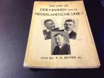 Ritter p.h. - Wife zijn de Drie manner van de Nederland she unie