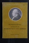 Alphen, H. van ; Buijnsters, Dr. P.J. - Bloemlezing uit het werk van Hieronymus van Alphen