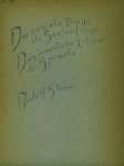 Steiner, Rudolf. - Die soziale Frage als Seelenfrage / Das innerliche Erleben der Sprache.