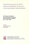 COLL. - Villes en mutation XIXe-Xxe siècles. Steden in ontwikkeling 19de-20ste eeuw. Cities in development 19th-20th centuries. 10th International Colloquium. Spa, 2-5/9/1980. Actes/Handelingen/Records.