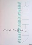 Schmidt, Hans - en anderen - Bulletin Vereniging van Vrienden van Modern Glas: De David Röell Prijs 1987: A.D. Copier