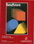 CHRISTIE'S - The Bauhaus and the Bauhaus designers