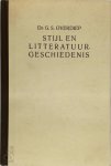 Dr.G.S. Overdiep - Stijl en litteratuurgeschiedenis bibliographie