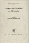 Windelband, Wilhelm - Lehrbuch der Geschichte der Philosophie mit einem Schlusskapitel "Die Philosophie im 20. Jahrhundert"