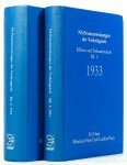 TOEPSER-ZIEGERT, G., (RED.) - NS-Presseanweisungen der Vorkriegszeit. Mit einem Vorwort von Fritz Sänger. Edition und Dokumentation. Complete in 2 volumes.