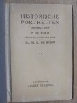 De Boer P. - HISTORISCHE PORTRETTEN - 50 portretten en tekst -