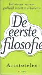 Aristoteles - De eerste filosofie : Aristoteles