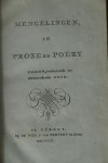 Alberthoma, Robertus - Liederen ter onderwyzing in de stellige, zinnebeeldige, en voorbeeldige godgeleertheid mitsgaders enige geestelyke prenten : verdeelt in vier boeken  waarbij:  Mengeldichten behelzende enige godgeleerde stoffen en vaderlandse geschiedenissen b...