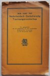 Wijk L J van, e.a. - Iets over het Nederlandsch Godsdienstig Tractaatgenootschap (Ter gelegenheid van de herdenking van den honderdsten Bijbelschen Almanak op 25 November 1927) Overdruk uit Woord en Daad