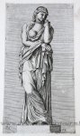 Perrier, François (1594-1649) - [Antique print, etching/ets, Rome] Vetruria or Silence ['Segmenta nobilium signorum et statuarum.'], published 1638.
