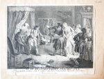 Surugue, Louis (1686-1762) after Pater, Jean-Baptiste (1695-1736) - Ragotin retire du coffre ou la Servante l'avoit enferme.
