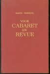 Martie Verdenius - Voor cabaret en revue : een verzameling schetsen, proscenium-scênes, monologen en voordrachten voor het samenstellen van kleinkunstprogramma's