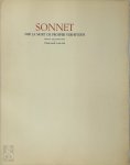LEONARD, Jos [typograaf] - Sonnet sur la mort de Prosper Verheyden  [Typografische vormgeving Jos Leonard]