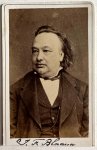 Westenborg, C.E., Arnhem - Photography carte-de-visite | Portrait photo of Josef Frans Blaauw (1820-1894), ca 1879.