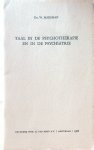 Marsman - Taal in de psychotherapie en in de psychiatrie