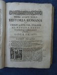 Hugonis, Jacobi. - Historia Romana sev origo Latii vel Italiae A C Romanae Urbis E' tenebris longae vetustatis in lucem producta. Liber Primus qui primor dia Europae,ac Latij primaeui Annales demonstrat, atque Urbis Conditae. Ad sanctissimum D.Nostrum Alexandrum... Hugonis, Jacobi. - Historia Romana sev origo Latii vel Italiae A C Romanae Urbis E' tenebris longae vetustatis in lucem producta. Liber Primus qui primor dia Europae,ac Latij primaeui Annales demonstrat, atque Urbis Conditae. Ad sanctissimum D.Nostrum Alexandrum...