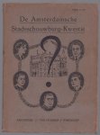 Anna E Zuikerberg - De Amsterdamsche Stadsschouwburg-kwestie : een overzicht van het over deze kwestie geschrevene