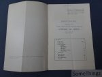 N/A. - Brochure uitgegeven bij het 35-jarig jubileum des socialistische harmonie 'Vermaak na Arbeid' Diest. 1923 - 1958.