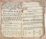 Gelliers, C., de - School Book, [s.a.], ABC Book | Trap der Jeugt, ofte De perfecte Maniere om de Jeugt wel te leeren lesen. [s.l.], [s.n.], [s.a.], 62 pp. Incomplete.