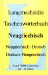 Wendt, Heinz F. - Langenscheidts Taschen-wörterbuch Neugriechisch