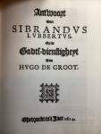 Lubbertus, S. - Antwoord van S. Lubbertus op de Gods-Dienst van Hugo de Groot.