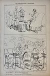 Braakensiek, Johan (1858-1940) - [Original lithograph/lithografie by Johan Braakensiek] De wethouderscrisis te Amsterdam, 26 April 1896, 1 pp.