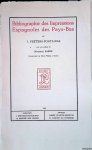 Peeters-Fontainas, J. - Bibliographie des Impressions Espagnoles des Pays-Bas