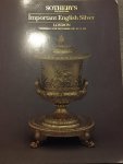 Sotheby's - Sotheby's, 5 boeken,clocks,English silver,furniture