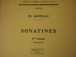 Kuhlau; Fr. - Sonatines; Volume II; Op. 59, 60 et 88