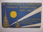 N.n.. - Les Illuminations a l'Exposition Coloniale Internationale, Paris 1931. 12 Cartes détachables.