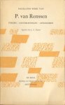Rispens, J.A. (inleiding) - Nagelaten werk van P. van Renssen (Verzen, aantekeningen, aphorismen)