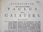 Joannes Crellius Frankus / D.K.F / Jonasz. Szlichtyng - Paraphrasis. Dat is uytbreyding over de meeste en voornaemste brieven der Apostelen / Uitbreyding over de 15 eerste verssen van het eerste kapittel van Joannes Euangelium / verklaring van Johannes 1 vers 1-15