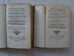  - Hedendaagsche Historie of Tegenwoordige Staat van alle volken; XXIste en XXII Deel; Vervolgende den Tegenwoordigen Staat der Vereenigde Nederlanden En vervattende in 't byzonder dien van Utrecht. Met Landkaarten , en Printverbeeldingen versierd.