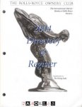 The Rolls-Royce Owners' Club - The Rolls-Royce Owners' Club 2004 Directory and Register.