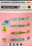 Alfred Granger - Aerodata International No. 4 Messerschmitt 109E. History Technical Data Photographs Colour Views 1/72 Scale Plans