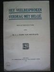 Duiveland, Mr. L.J. Plemp van - Het veelbesproken verdrag met Belgie. (1839)