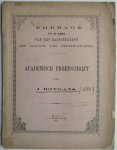 Jakob Rotgans - Bijdrage tot de kennis van het halsgedeelte der laatste vier hersenzenuwen. Academisch proefschrift