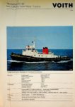 Voith - 7 sheets Voith Tugs