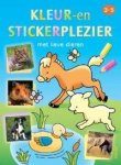 Kleurboeken - Kleur- en stickerplezier met lieve dieren (3-5 j.)