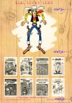 Morris - Lucky Luke, 5 expemplaren