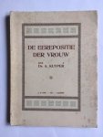 Kuyper, Dr. A. - De eerepositie der vrouw