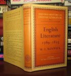 W.L. Renwick - English Literature, 1789-1815 (Oxford History of English Literature) volume IX