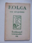 Vercnocke, Ferdinand. - Kolga. Een gedicht van de zee.