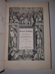BIJBEL ENGELS KJV - The Pictorial Bible being the Old and New Testaments according to the authorized version. Ill. with many hundred wood-cuts....., to which are added original notes (3 VOLUMES COMPLETE)