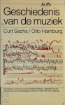 Curt Sachs 19121, Otto Hamburg 78245 - Geschiedenis van de muziek