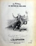 Clapisson, Louis: - Le baton de viellard. Romance. Paroles de Mr. Bressier