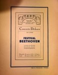 Bruxelles: - [Programmheft] Concerts Defauw. Troisième concert d`abonnement.  L`orchestre symphonique de Bruxelles sous la direction de Désiré Defauw. Avec le concours de madame Lina Falk, contralto