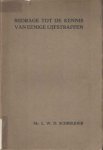 Schreuder, L.W.D. - Bijdrage tot de kennis van eenige lijfstraffen